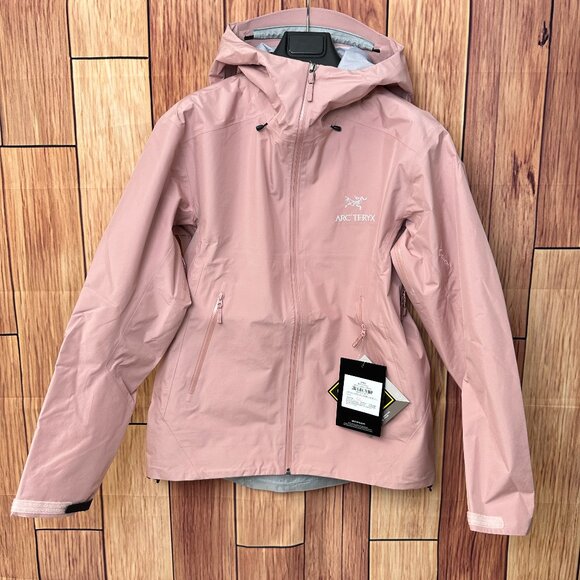 Arc'teryx Pink Hooded Jacket, Size M - Picture 1 of 8